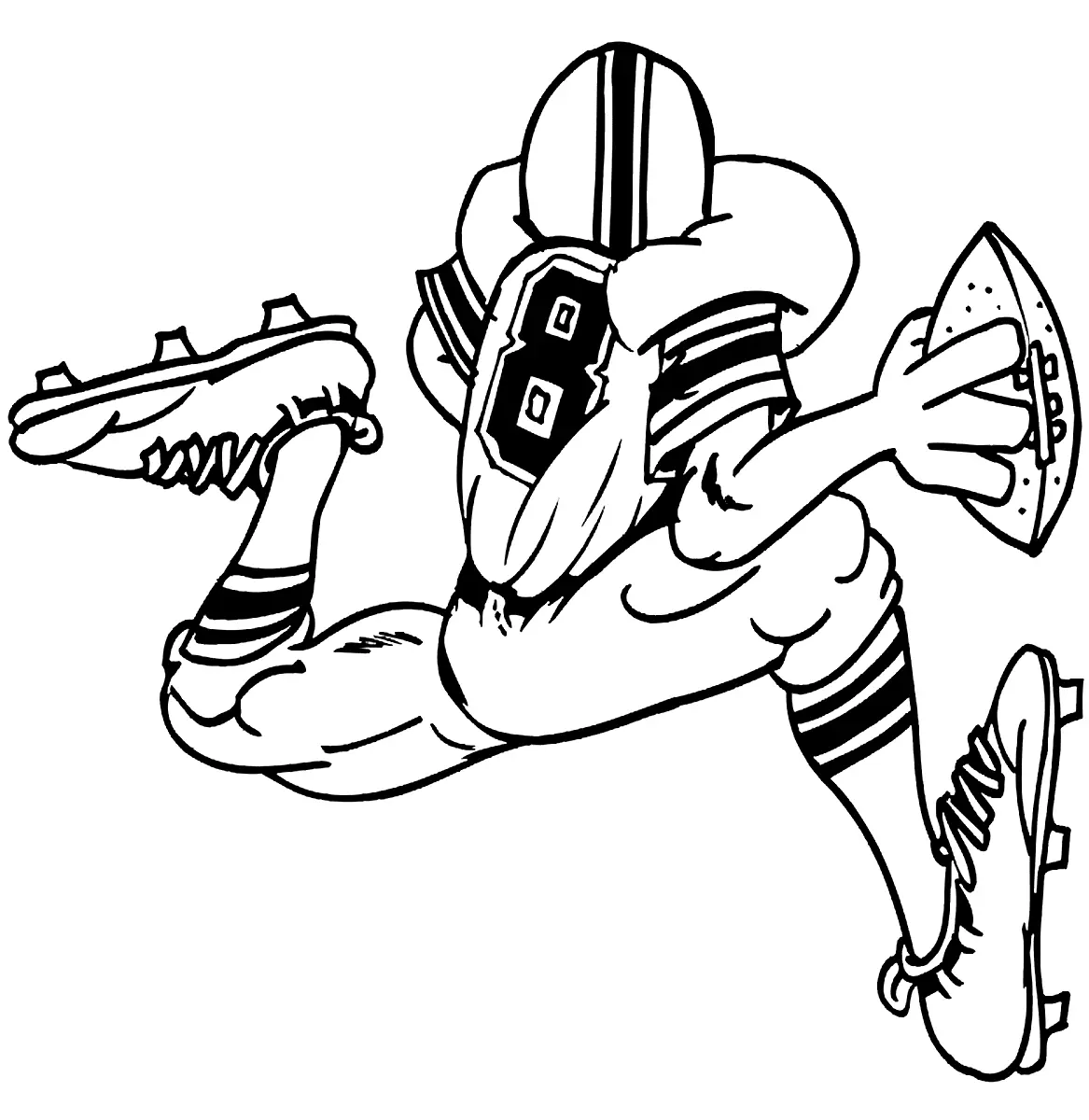 Futbol Para Colorear 41