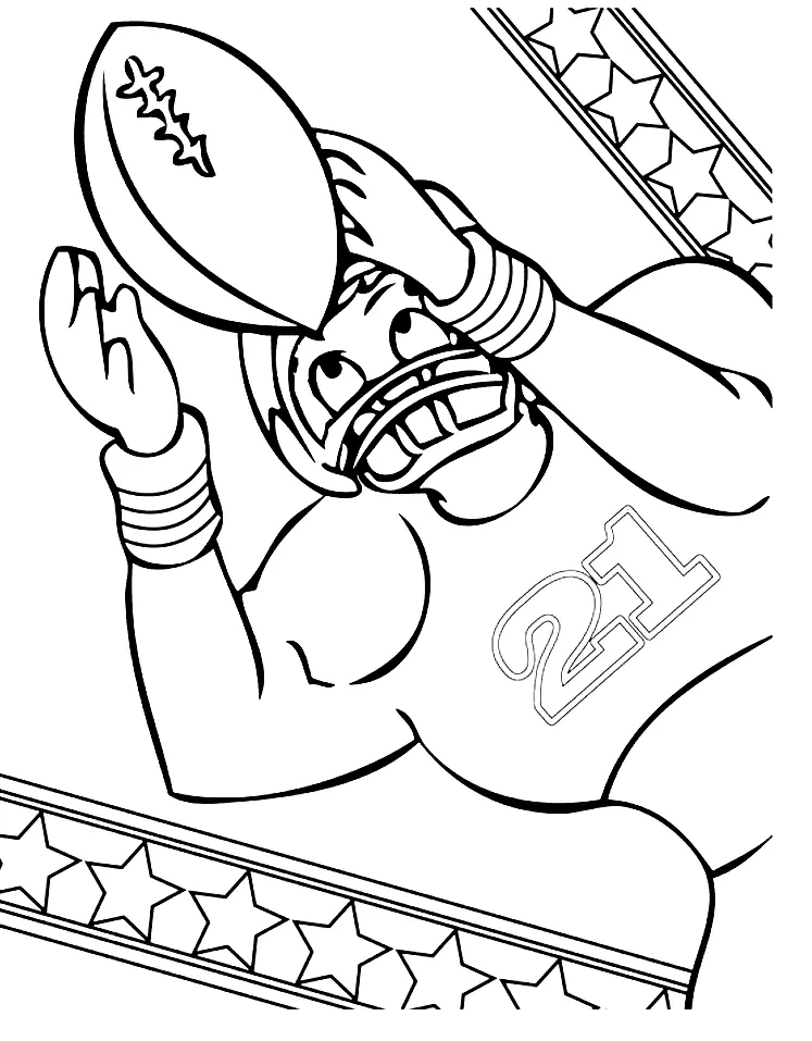 Futbol Para Colorear 43