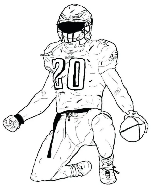Futbol Para Colorear 8