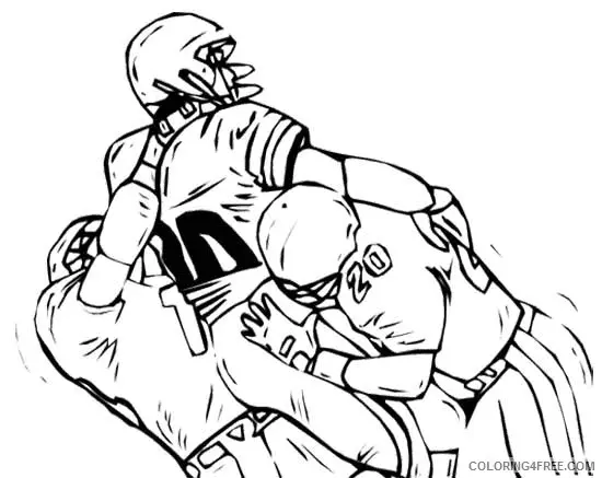 Football Player Coloring Pages 14
