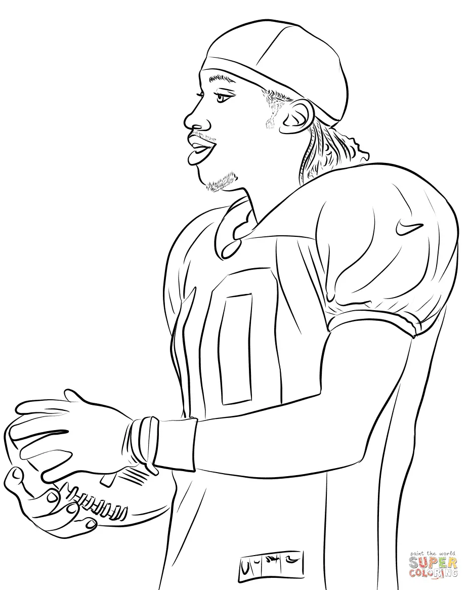 Football Player Coloring Pages 23