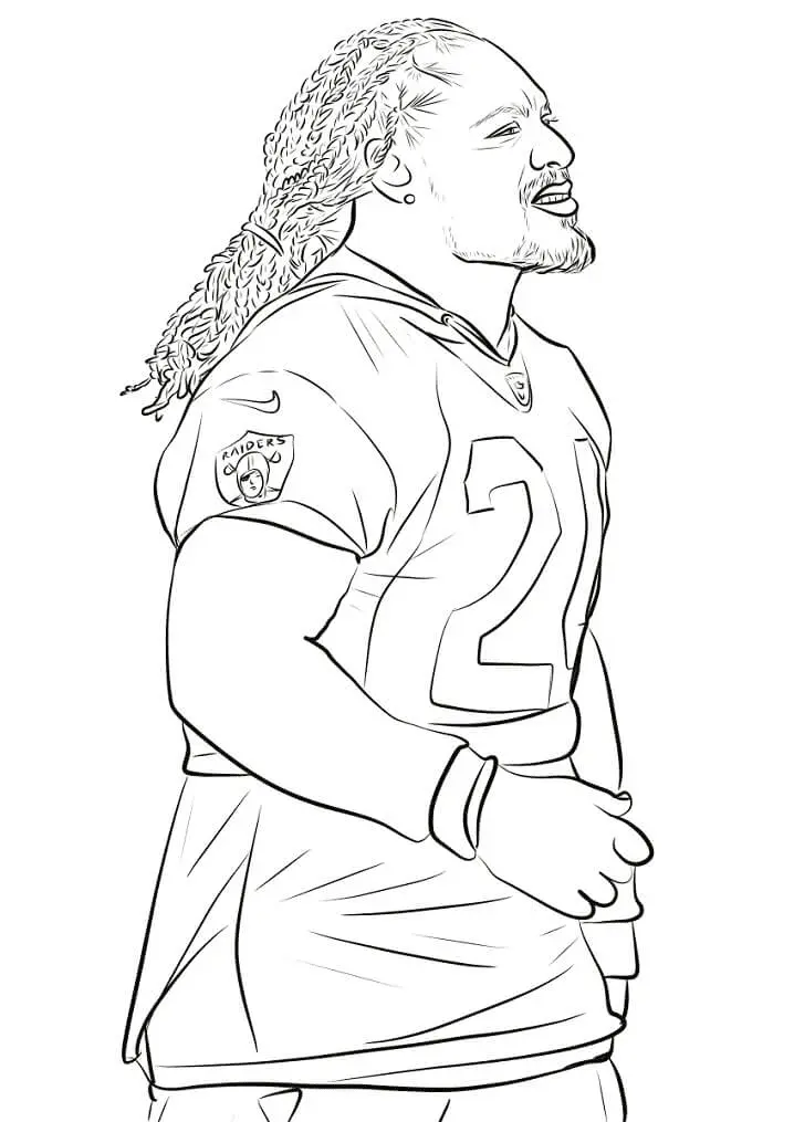 Football Player Coloring Pages 26