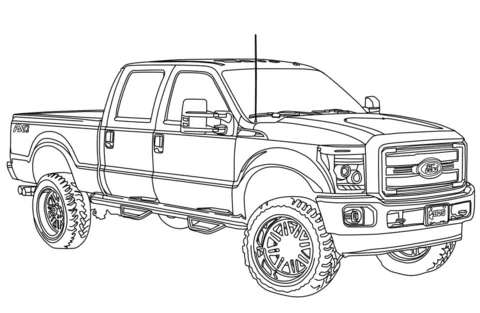 Ford Coloring Pages