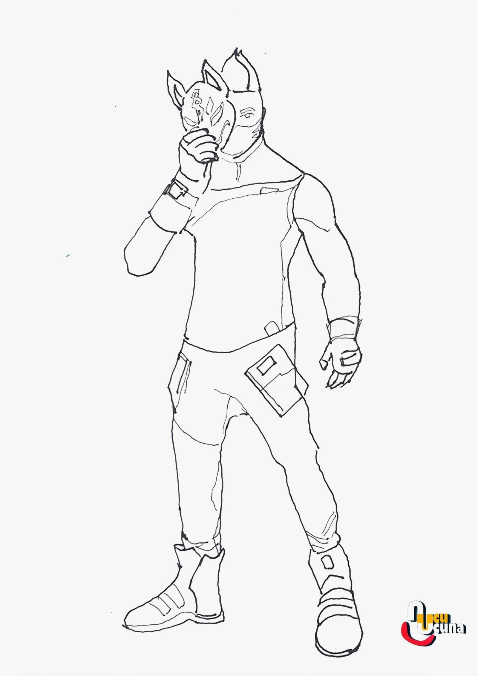 Fortnite coloring pages 30