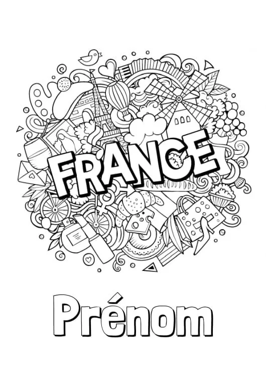 France Coloring Pages 17
