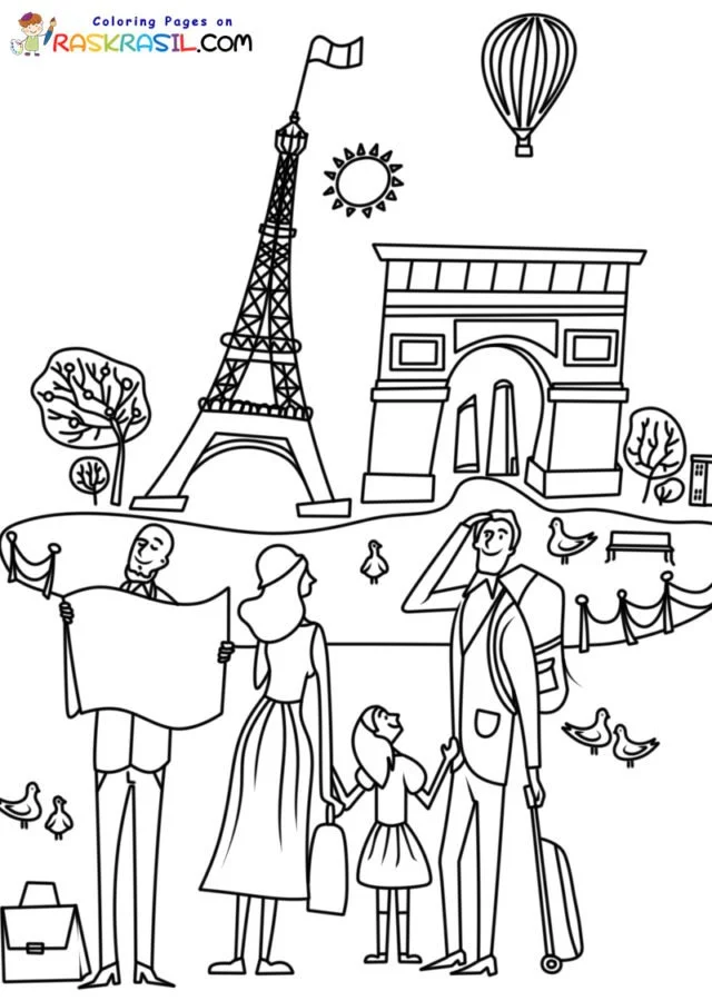 France Coloring Pages 35