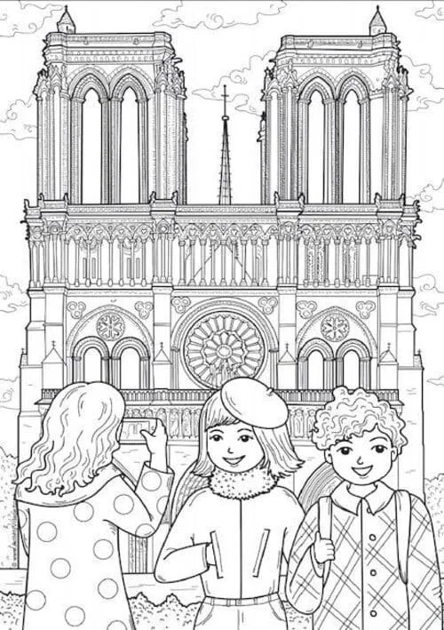 France Coloring Pages 43