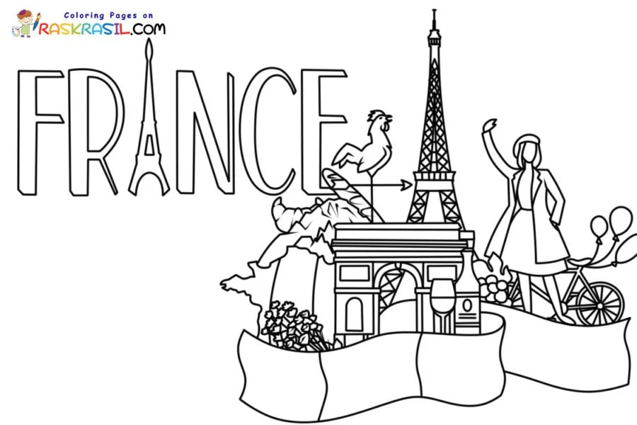 France Coloring Pages 5