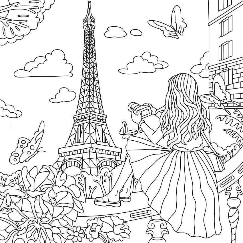 France Coloring Pages 8