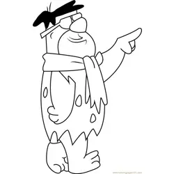 Fred Feuerstein Ausmalbilder 4