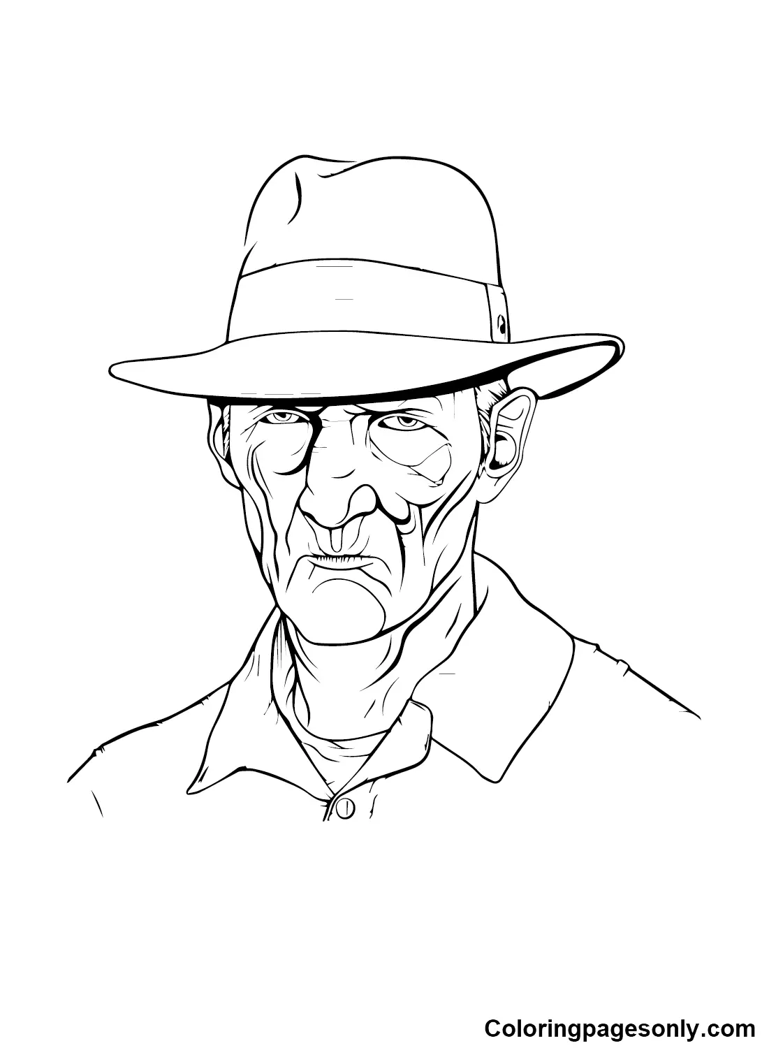 Freddy Krueger Ausmalbilder 6