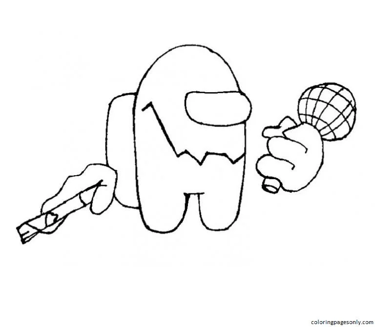 Friday Night Funkin Coloring Pages 1