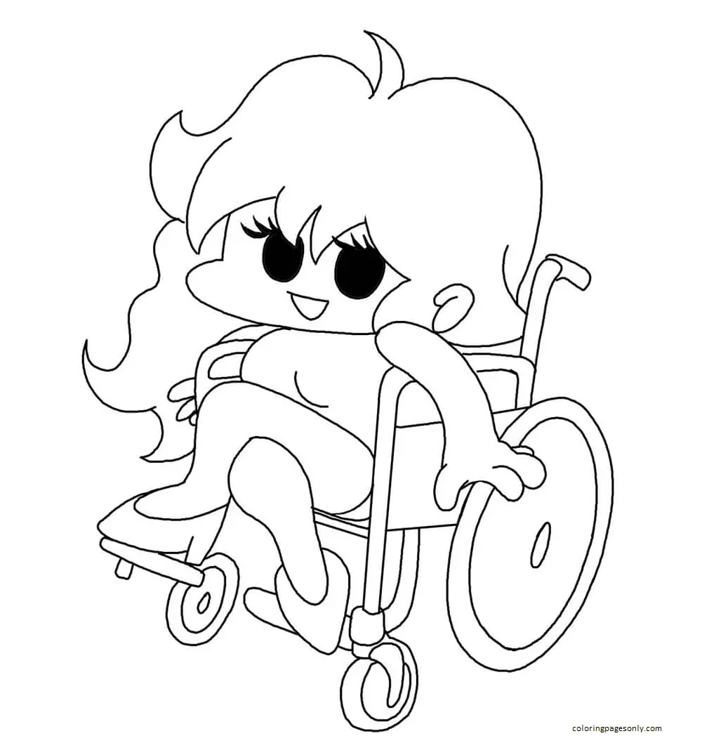 Friday Night Funkin Coloring Pages 102