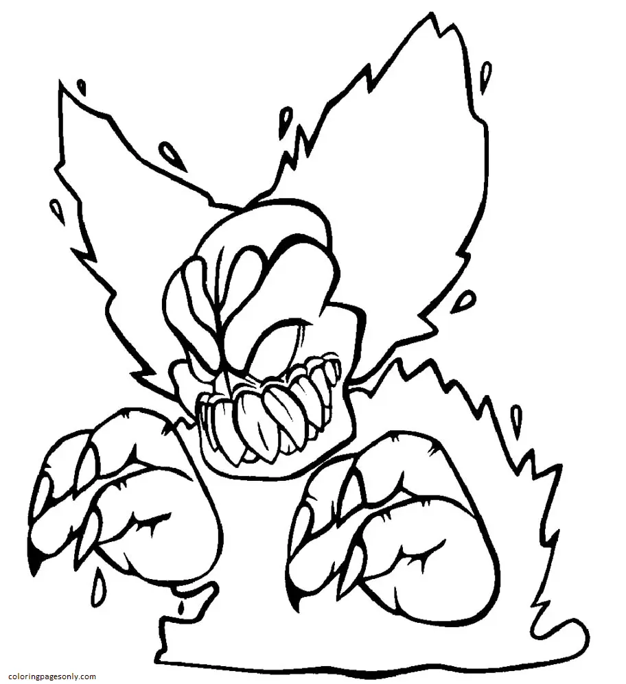 Friday Night Funkin Coloring Pages 2