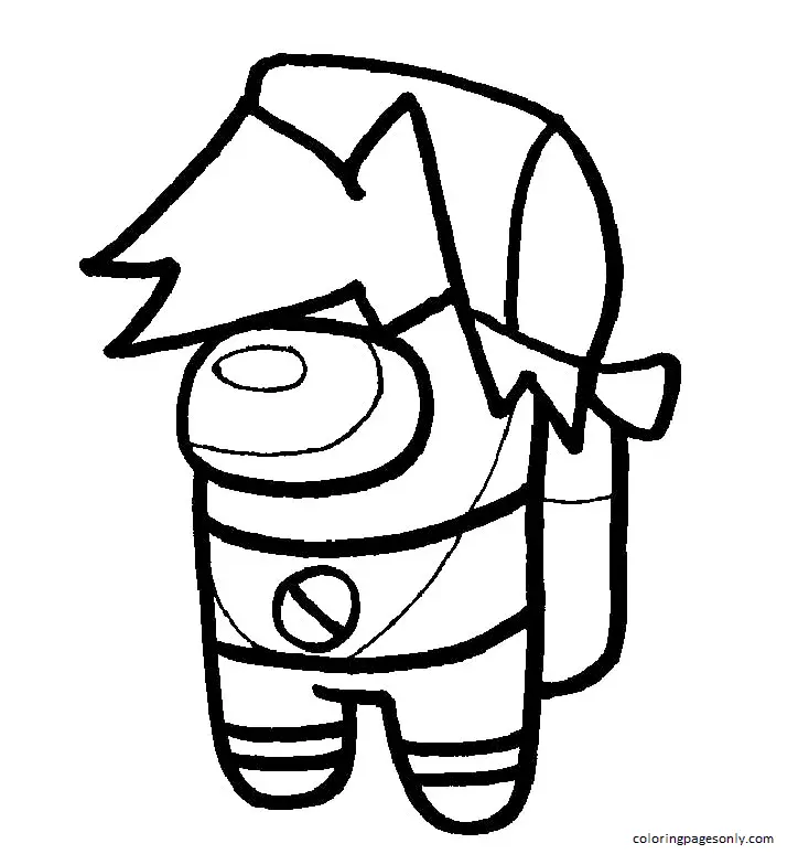 Friday Night Funkin Coloring Pages 24