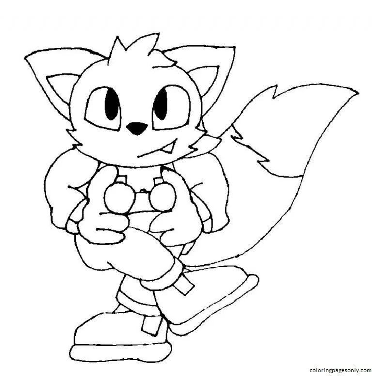 Friday Night Funkin Coloring Pages 55