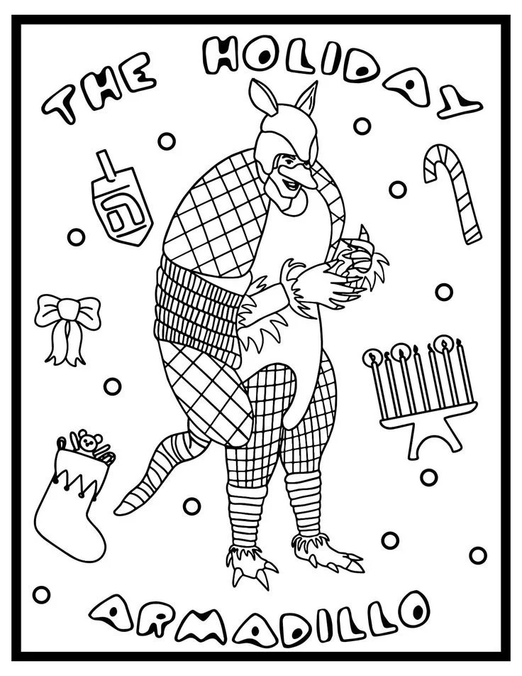 Friends TV Show Coloring Pages 8