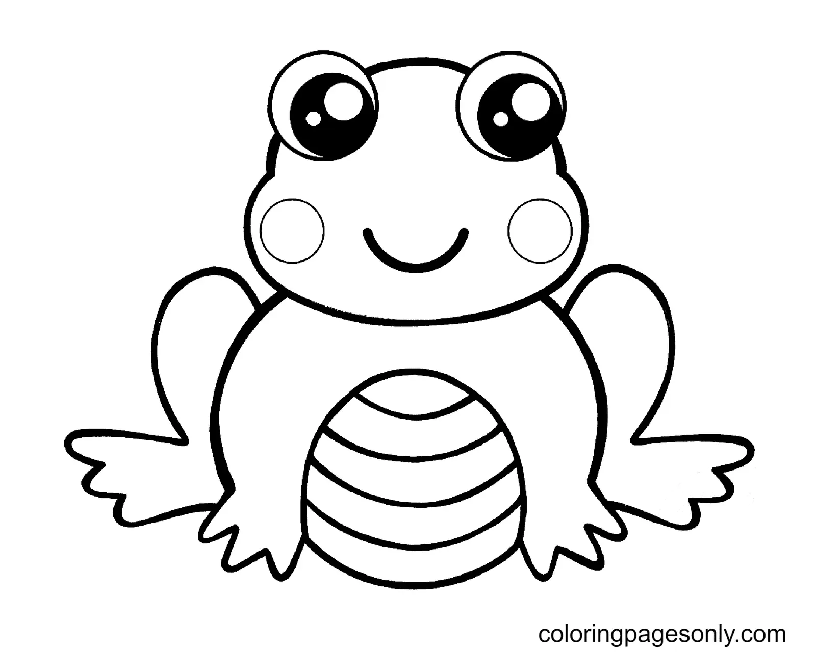 Frog Coloring Pages 24