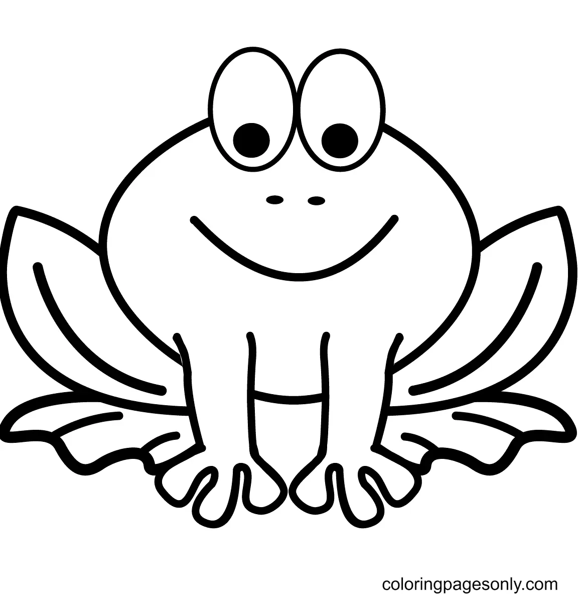 Frog Coloring Pages 26