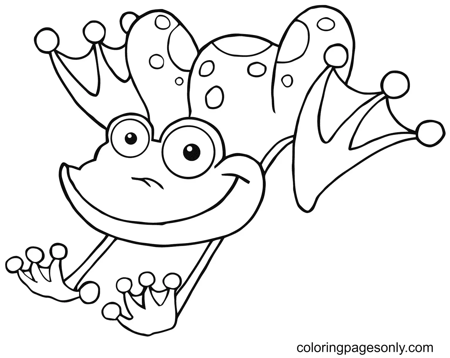 Frog Coloring Pages 52