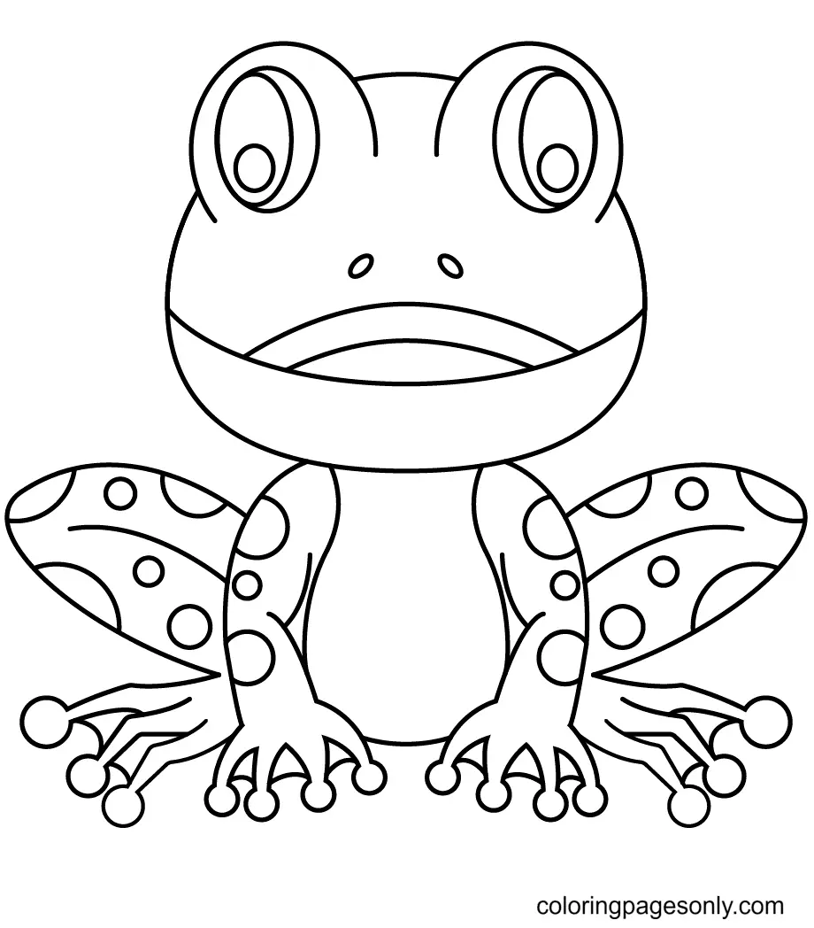 Frog Coloring Pages 56