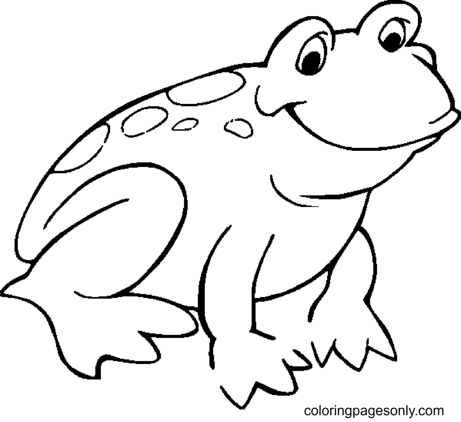 Frog Coloring Pages 59
