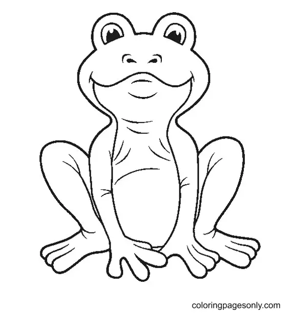 Frog Coloring Pages 67