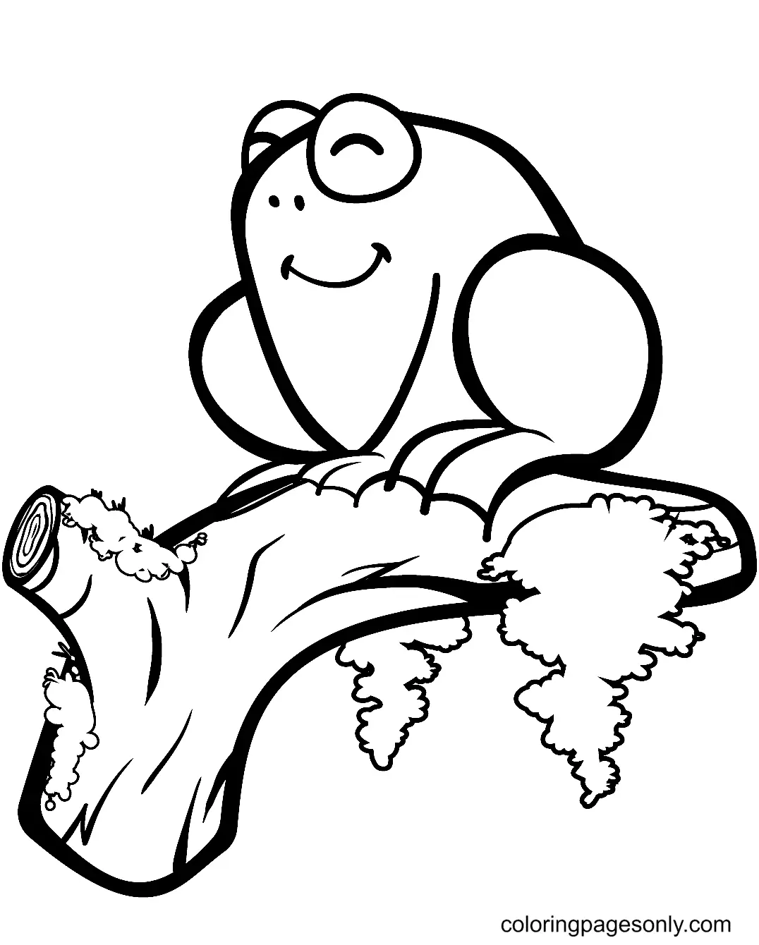 Frog Coloring Pages 68