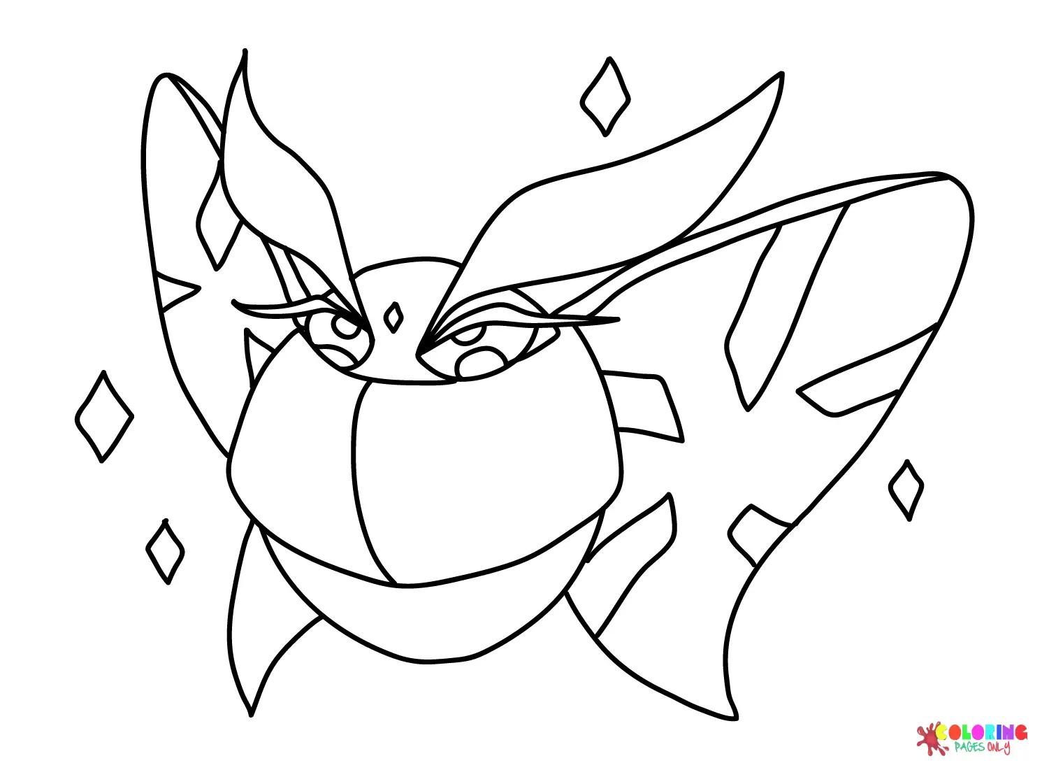 Frosmoth Coloring Pages 17