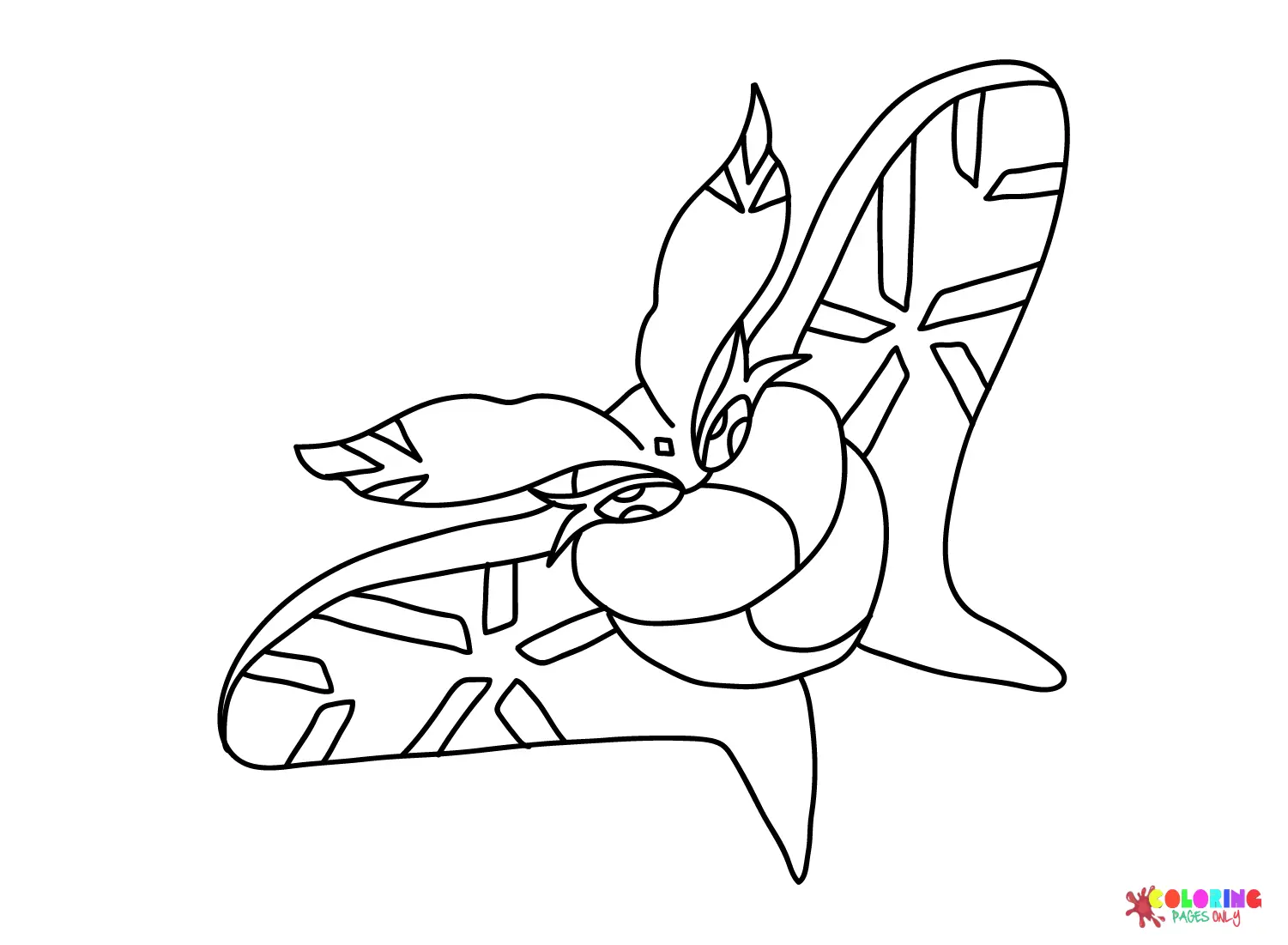 Frosmoth Coloring Pages 18