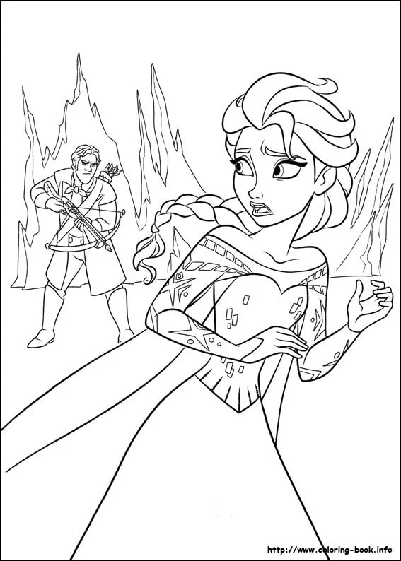 Frozen Coloring Pages 17