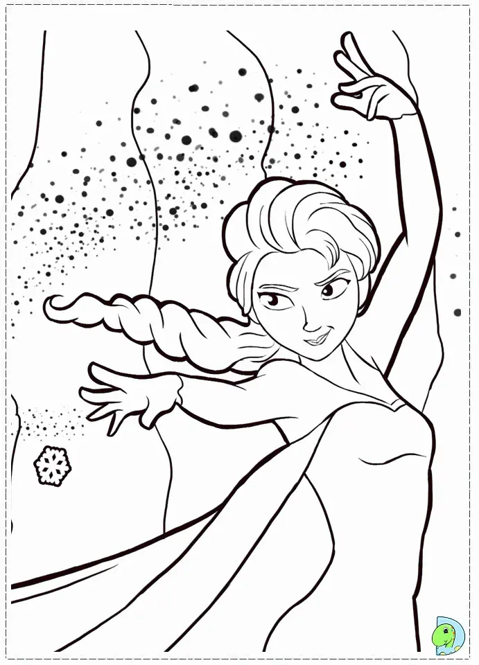 Frozen Coloring Pages 23