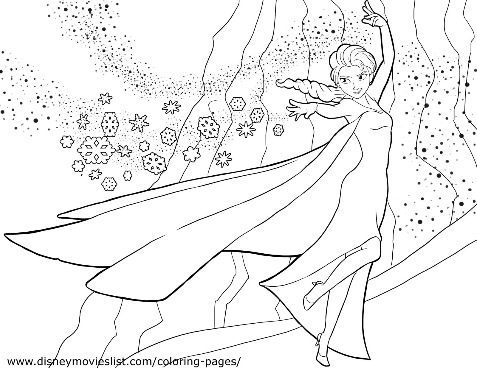 Frozen Coloring Pages 28