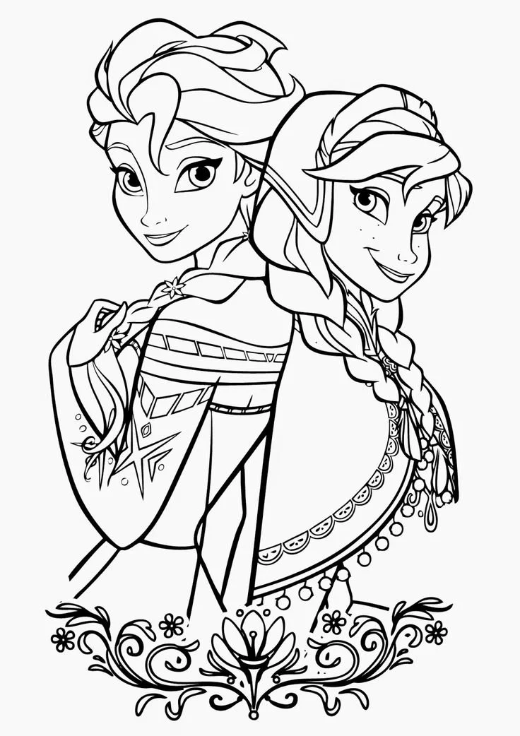 Frozen Coloring Pages 5