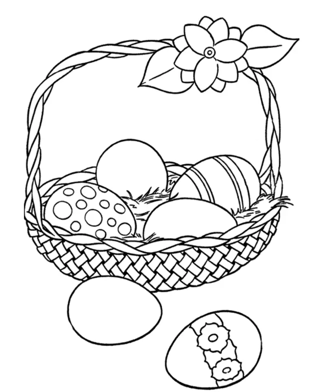Fruit Basket Coloring Pages 18