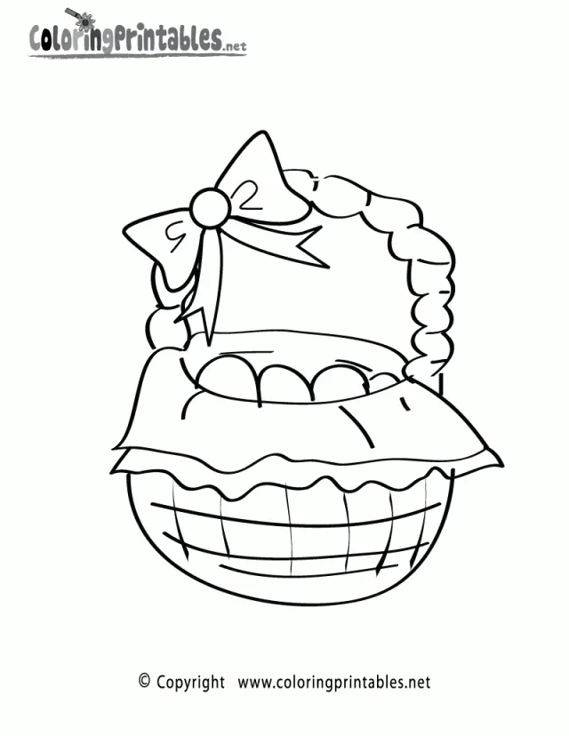 Fruit Basket Coloring Pages 24