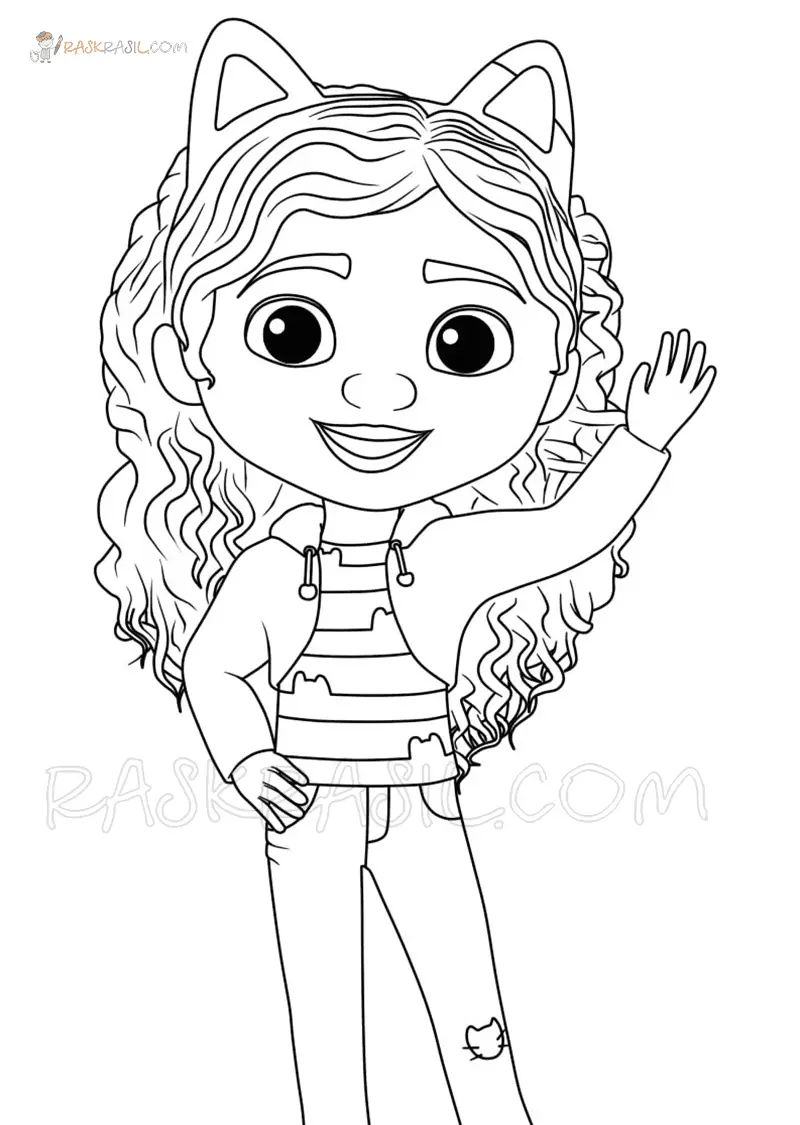 Gabby s Dollhouse Ausmalbilder 17