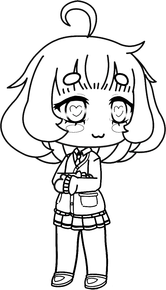 Gacha Life Coloring Pages 18