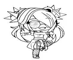 Gacha Life Coloring Pages 3