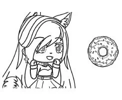 Gacha Life Coloring Pages 37