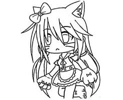 Gacha Life Coloring Pages 38