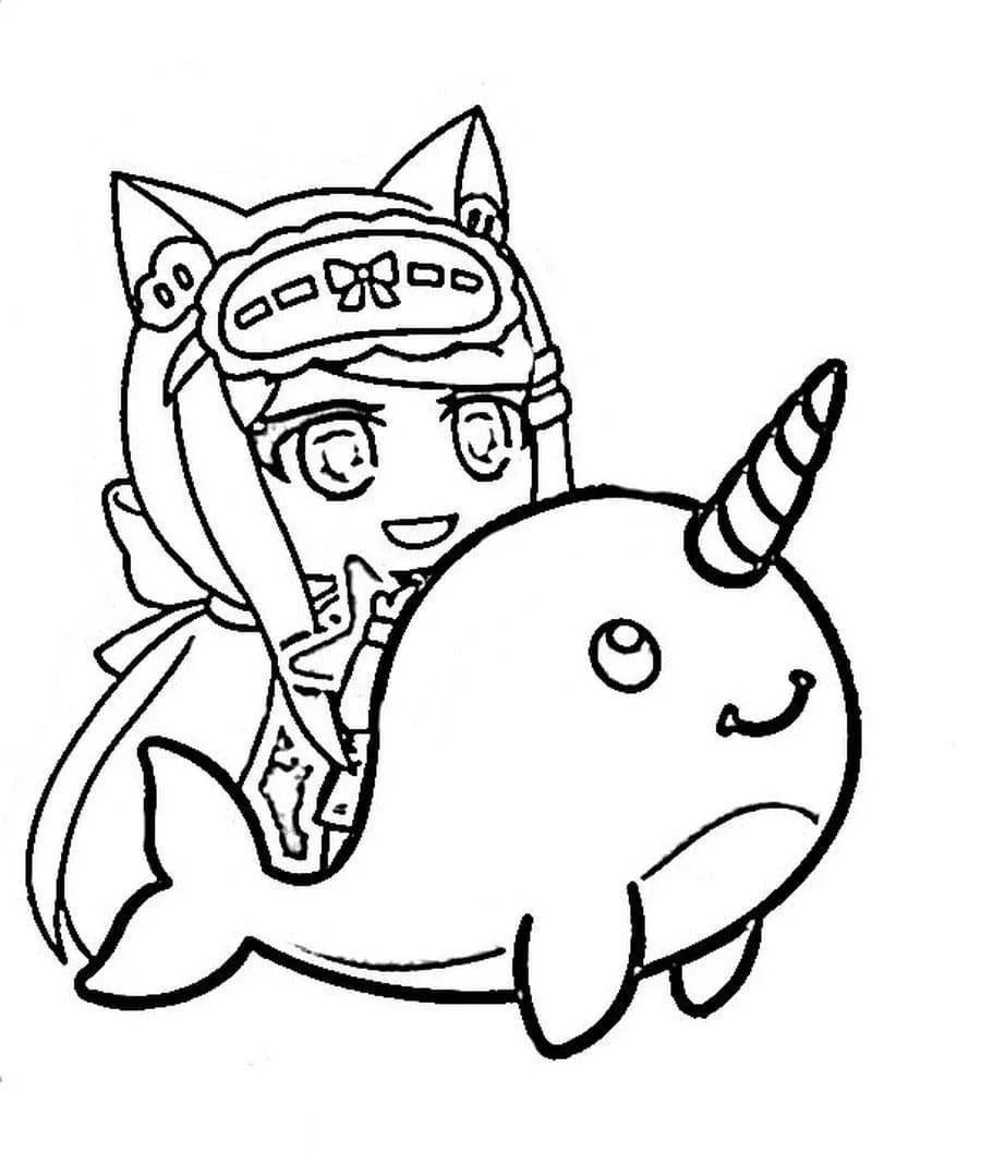 Gacha Life Coloring Pages 46
