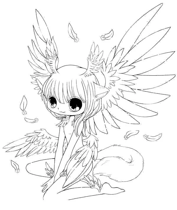 Gacha Life Coloring Pages 53