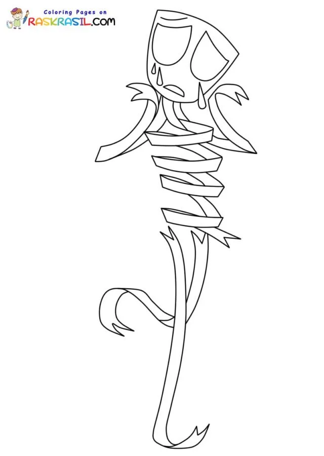 Gangle Coloring Pages 10