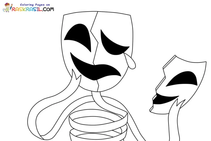 Gangle Coloring Pages 2