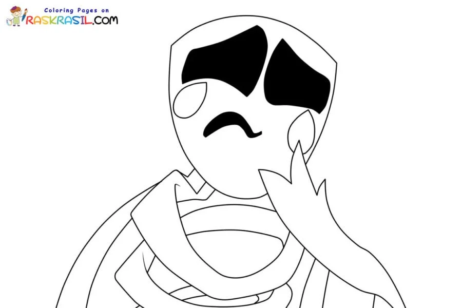 Gangle Coloring Pages 6