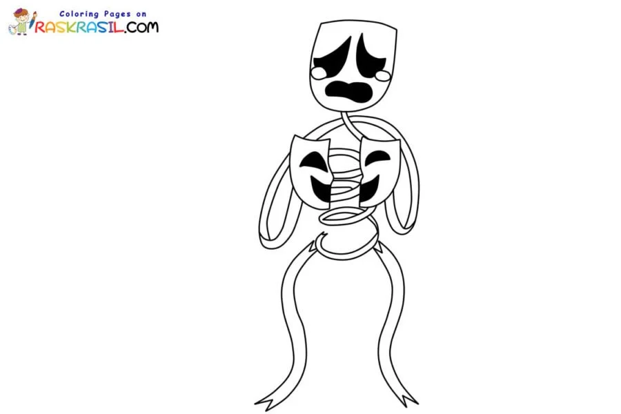Gangle Coloring Pages 7