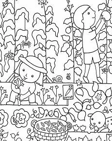 Jardines Para Colorear 33