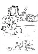 Garfield Coloring Pages 2