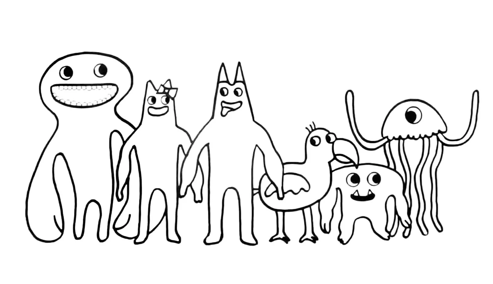 Garten of Banban Coloring Pages 15